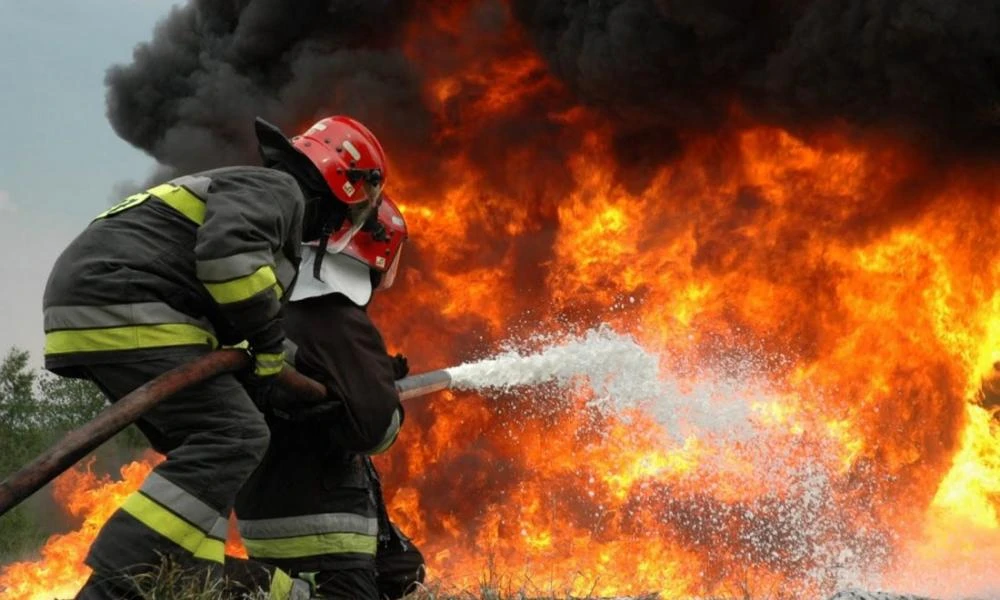 Έπιασε φωτιά σε αγροτική έκταση στην Επισκοπή Ηρακλείου